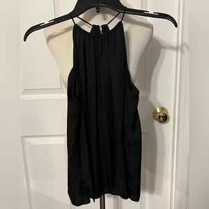 LOFT Black Halter Dress